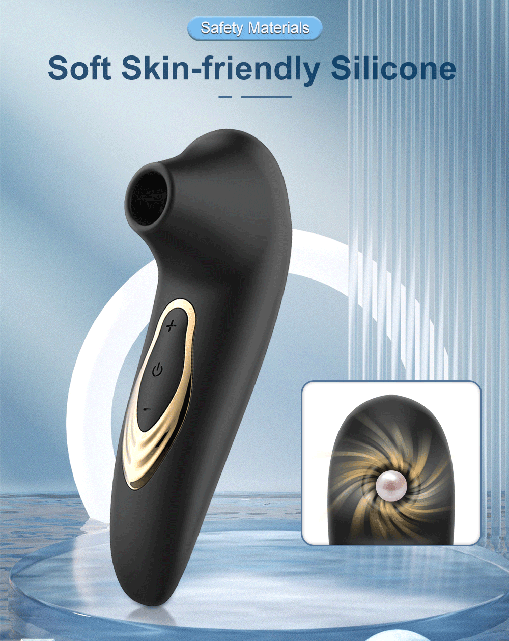 Oral Suction Vibrator 5 Speeds Sucking Vibration Sex Toys for Women Nipple Clitoral Stimulator Female Masturbation