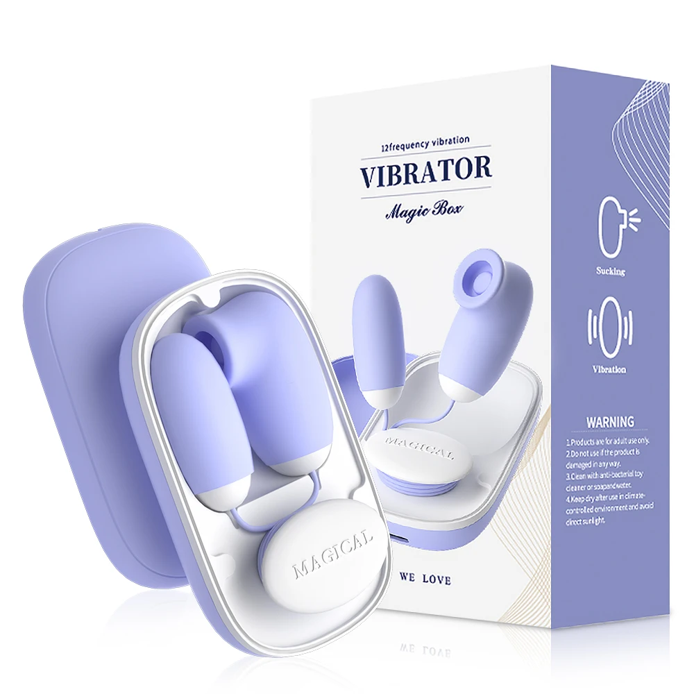 Magical Sucking Vibrating Egg Massager 24 Mode Clitoral Nipple Sucker Stimulator Clit G Spot Private Vibrator Sex Toys for Women
