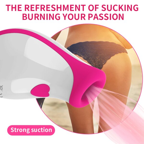 Clit Sucking Vibrator 10 Speeds Vibrating Sucker Oral Suction Nipple Clitoris Stimulator Sex Toys For Women Masturbator