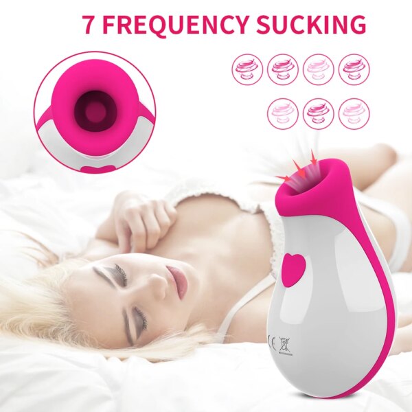 Clit Sucking Vibrator 10 Speeds Vibrating Sucker Oral Suction Nipple Clitoris Stimulator Sex Toys For Women Masturbator