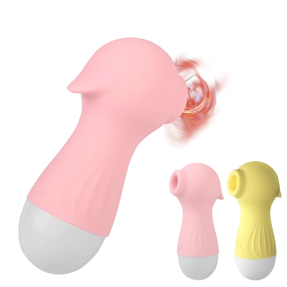 10cm Sucking Vibrator For Women Breast Enlarger Nipple Clit Sucker Sucks Vagina Anal Sex Toys Female Masturbator Erotic Seahorse