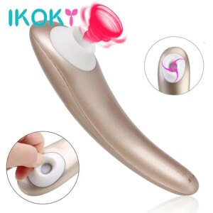 Breast Massager Tongue Clit Sucking Vibrator Sex Toys for Women Clitoris Vagina Stimulator Nipple Sucker Oral Sex