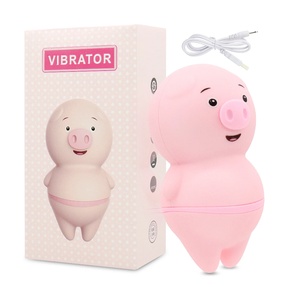 Sexy Pig Clitoris Licking Sucking Vibrator for Woman Clit Nipple Sucker Massager Blowjob Fast Orgasm Sex Toys Adult Erotic Goods
