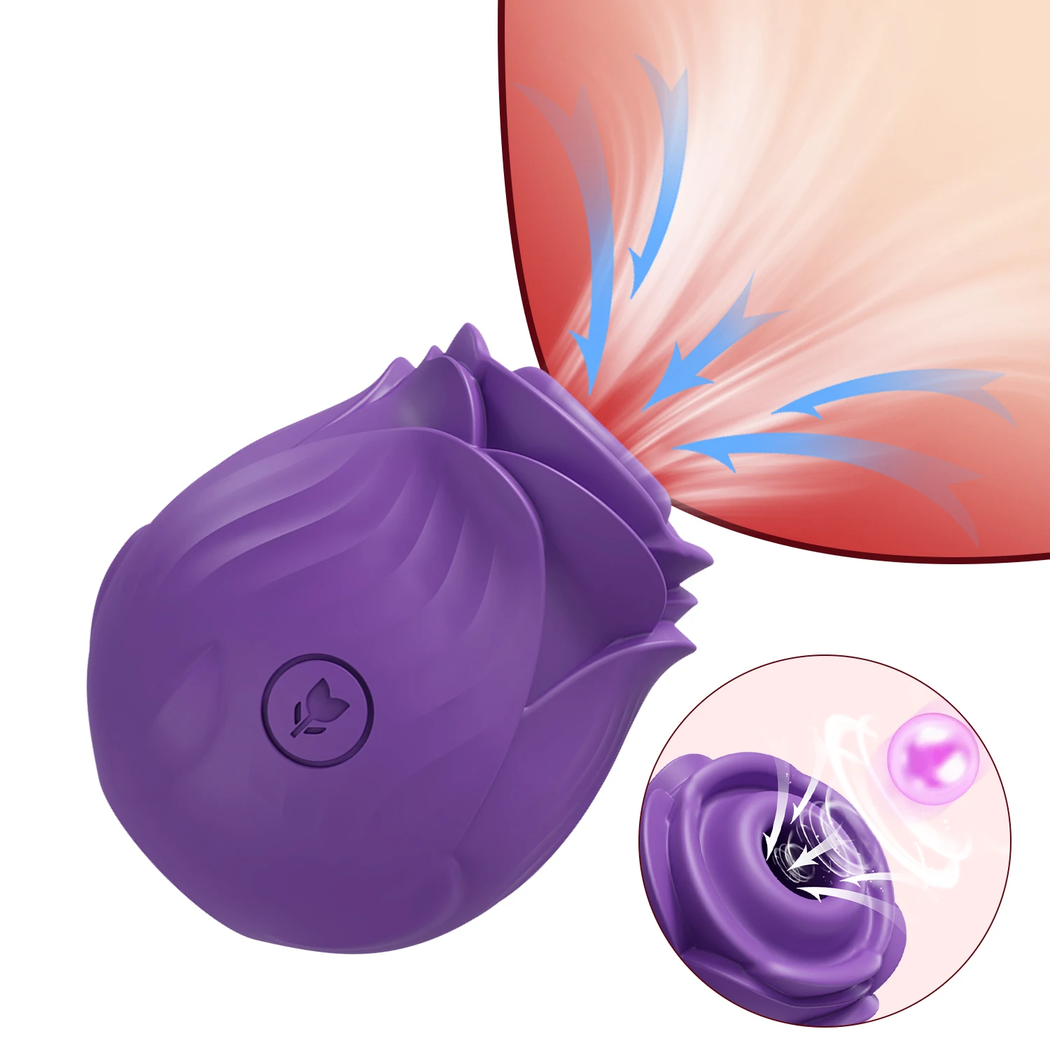 Rosetoy vibrator Female Clit Nipple Sucker Oral Licking Clitoris Stimulator Massager Powerful Sex Toys Adults Goods for Women Rosetoy vibrator Female Clit Nipple Sucker Oral Licking Clitoris Stimulator Massager Powerful Sex Toys Adults Goods for Women