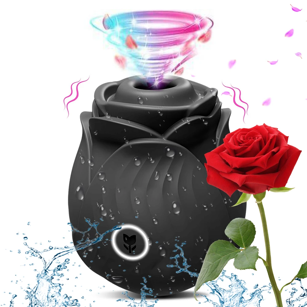 Rosetoy vibrator Female Clit Nipple Sucker Oral Licking Clitoris Stimulator Massager Powerful Sex Toys Adults Goods for Women Rosetoy vibrator Female Clit Nipple Sucker Oral Licking Clitoris Stimulator Massager Powerful Sex Toys Adults Goods for Women
