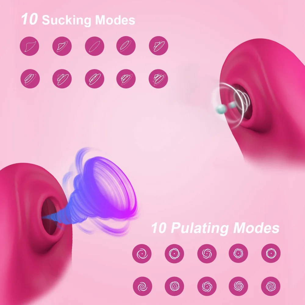 Consolador 3 en 1 para mujer, vibrador con ventosa para clítoris, punto G, lengua, lamer, estimulador al vacío, Juguetes sexuale