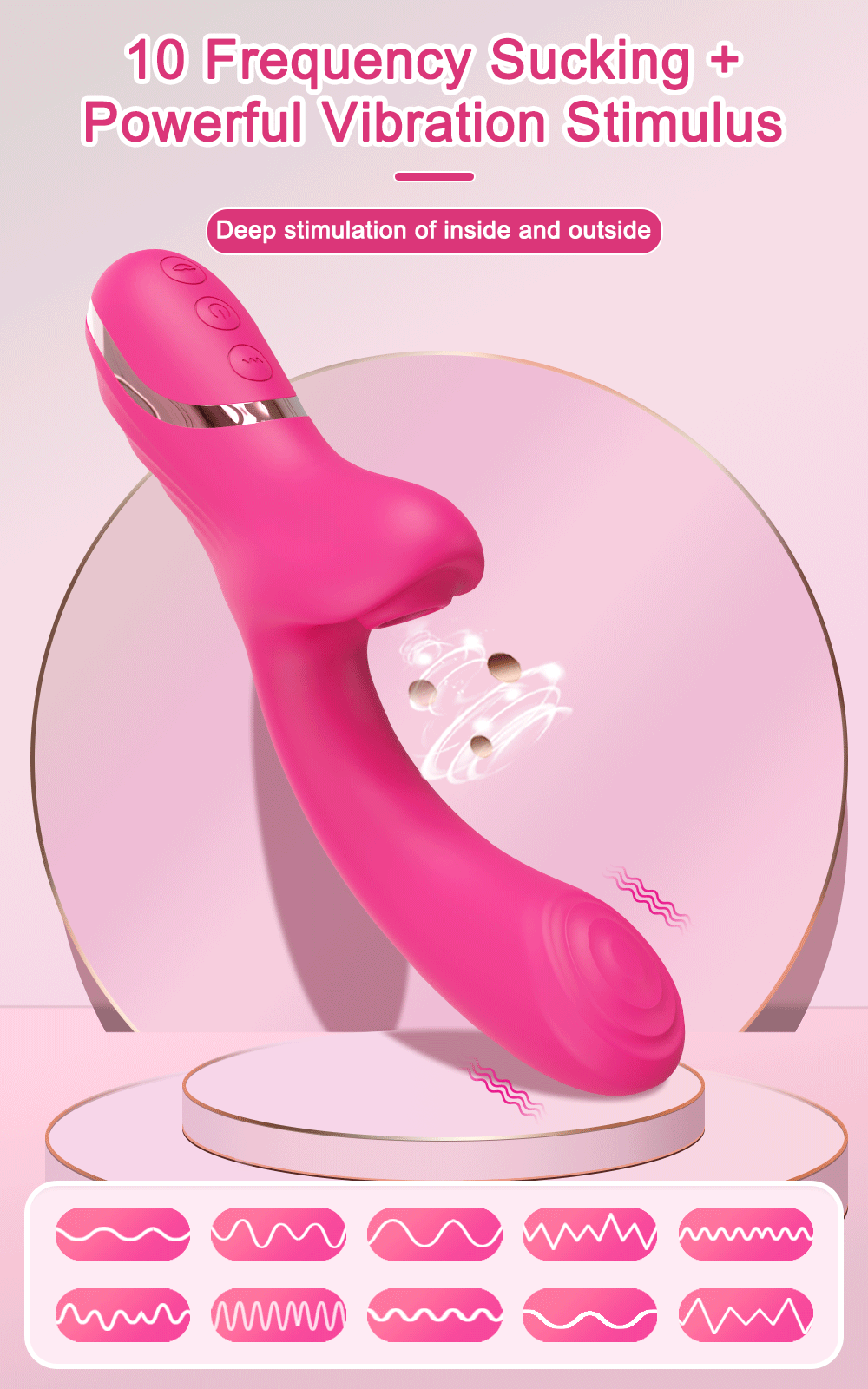 Powerful Clitoral Sucking Dildo Vibrator Female 20 Modes Clitoris Stimulator G Spot Vagina Massager Adult Sex Toys for Woman