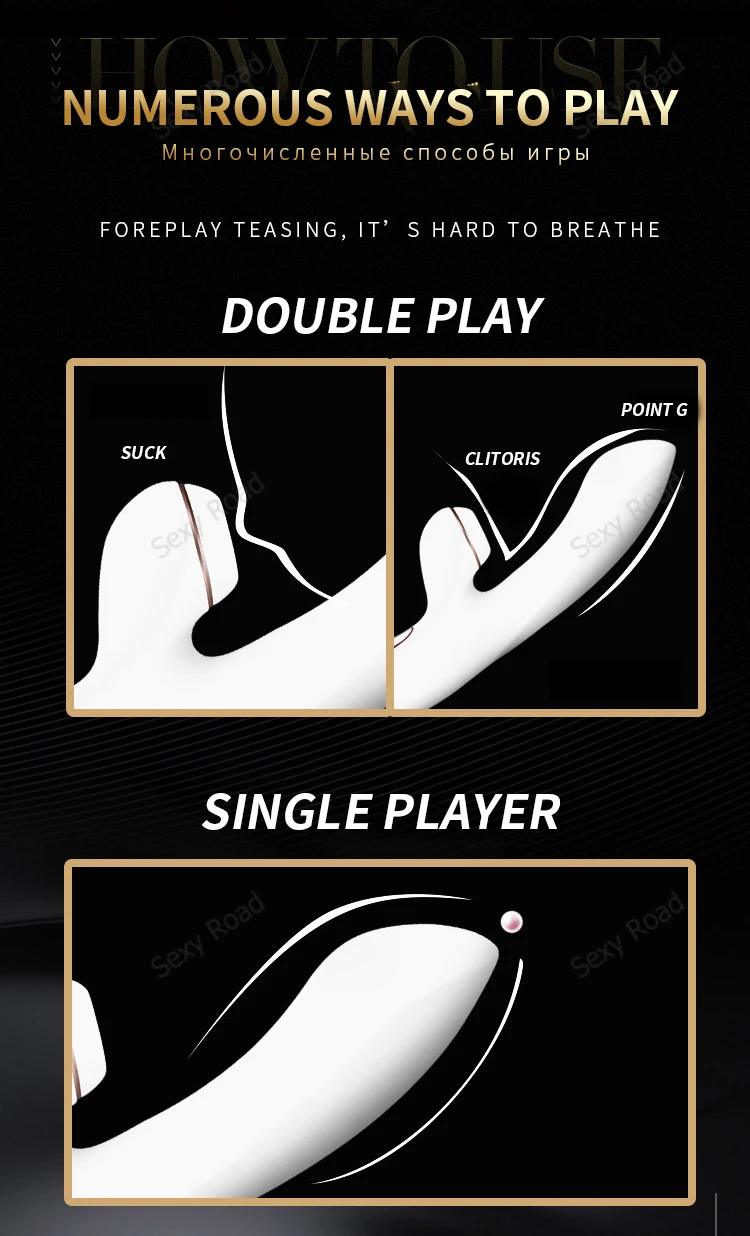satisfyer G-Spot 10 Speed Sucking Vibrators G spot Clit Stimulation Silicone Vibration Nipple Sucker dildo UYO rabbit vibrator