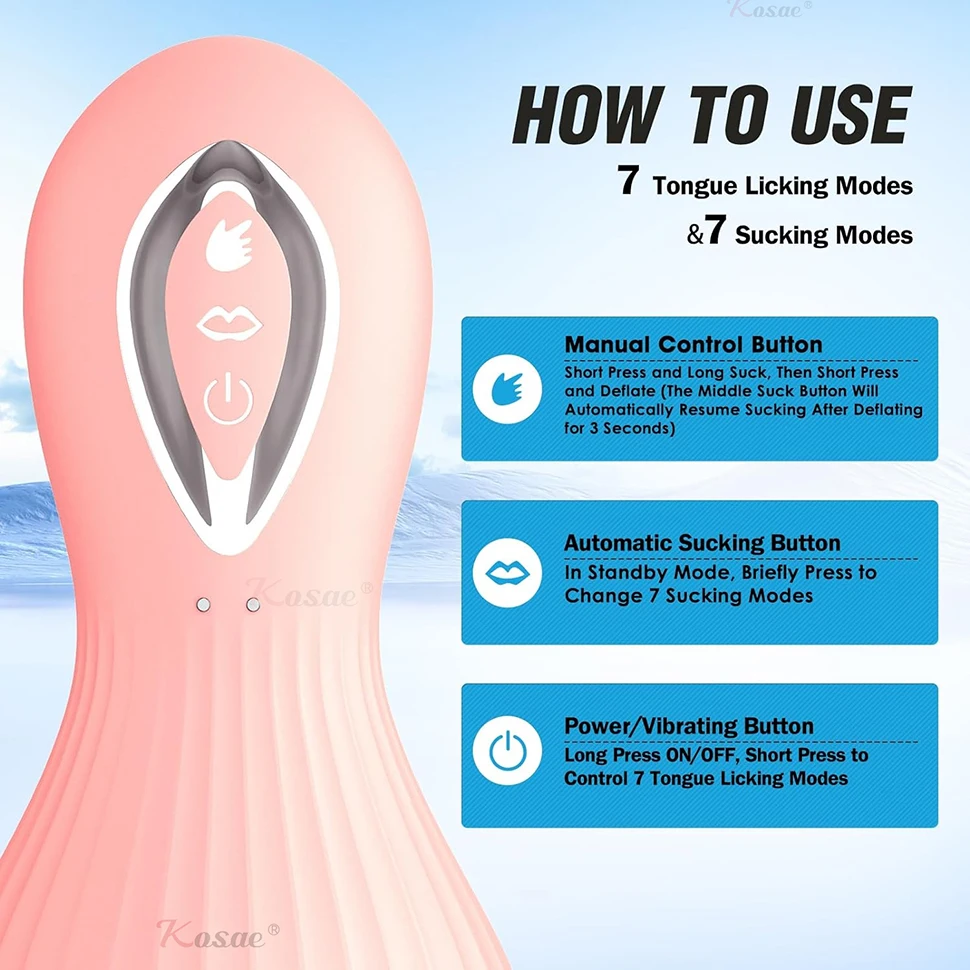 Clitoral Vibrator Sucking and Licking Tongue Sex Toy for Women Nipples Vagina Stimulator Orgasm Powerful Blowjob Stimulation Clitoral Vibrator Sucking and Licking Tongue Sex Toy for Women Nipples Vagina Stimulator Orgasm Powerful Blowjob Stimulation