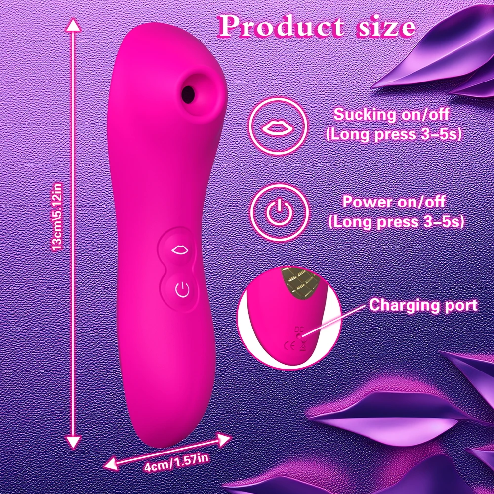 Sucker Clitoris Powerful Sucking Vibrator Female Clit Nipple Oral Vacuum Stimulator Massager Sex Toys Adults Goods for Women