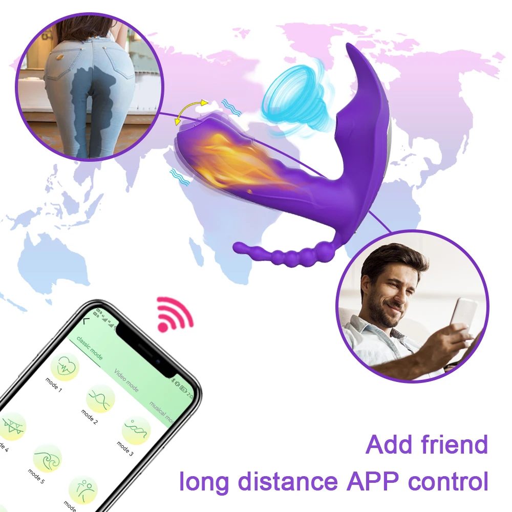 Wireless Remote Control Clit Sucker Vibrator Female Wearable Clitoris Stimulator Vibrating Dildo Sex Toy for Women Couples Wireless Remote Control Clit Sucker Vibrator Female Wearable Clitoris Stimulator Vibrating Dildo Sex Toy for Women Couples