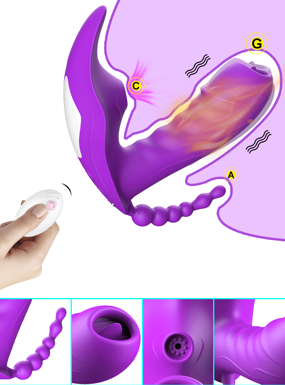 Wireless Remote Control Clit Sucker Vibrator Female Wearable Clitoris Stimulator Vibrating Dildo Sex Toy for Women Couples Wireless Remote Control Clit Sucker Vibrator Female Wearable Clitoris Stimulator Vibrating Dildo Sex Toy for Women Couples