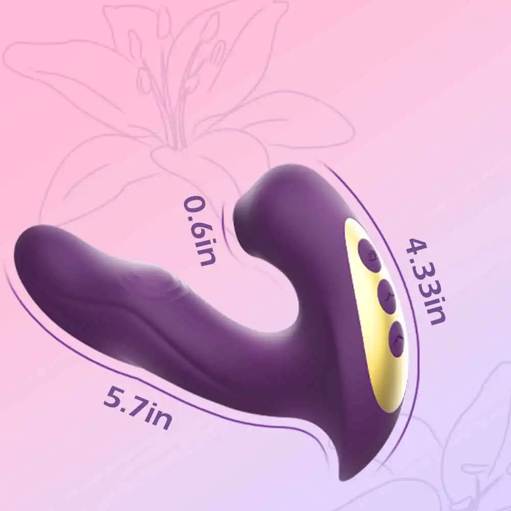 3 in 1 Clitoral Sucking Vibrator for Women Clit Clitoris Sucker Tongue Licking Dildo Adults Goods Sex Toys Female
