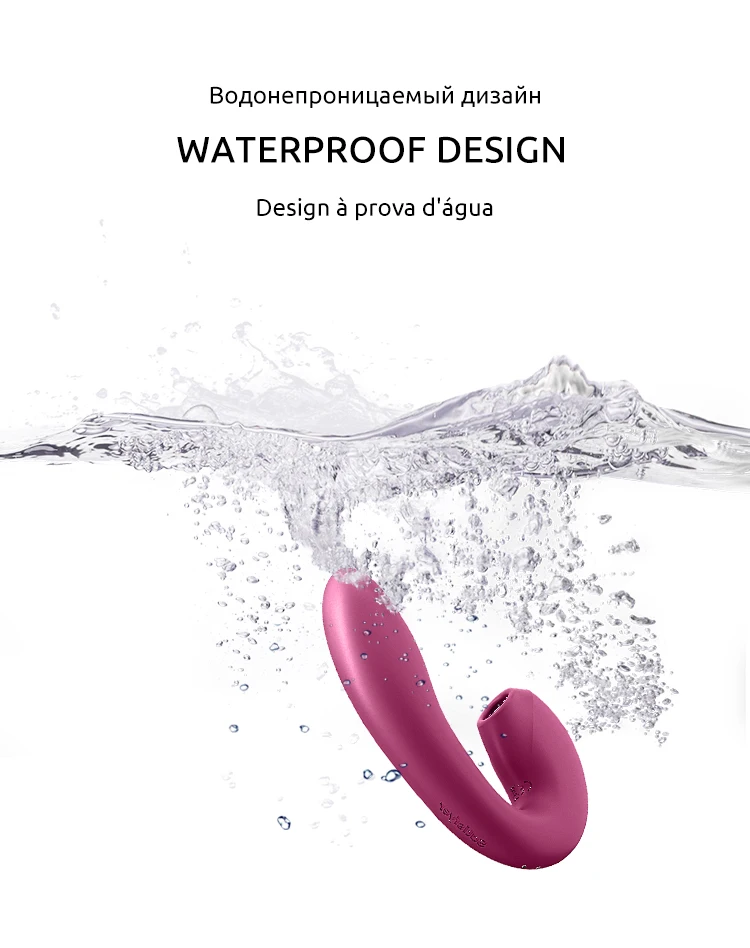 satisfyer Sunray app app remote control vibrator 2in1U-shaped sucking vibrator clitoral stimulator 18 couple vibrators for women