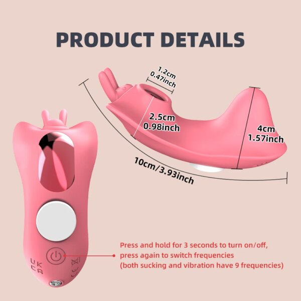 Clitoral Sucking Vibrator Sex Toy Clit Sucker Clitoris Stimulate For Adult Women Wearable Panty Vibrator APP Control Sex Product
