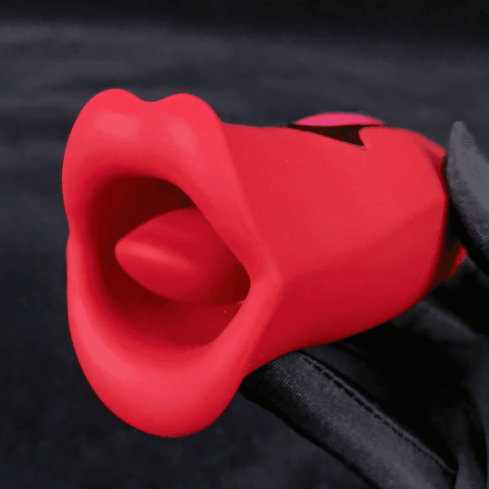 10 Bite Modes Nipple Clit Sucker Vibrator for Women Tongue Licking Sucking Stimulator Masturbator Vagina Sex Toys for Adult