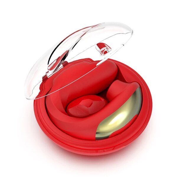 Female Sucking Vibrator Clitoral Stimulator Flexible USB Charging Dual Motor Sex Toy For Women Nipple Clitoris Sucking