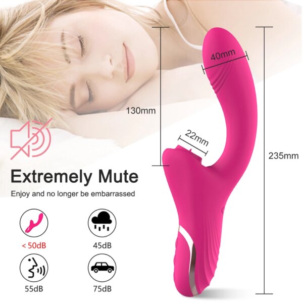 Powerful Clitoral Sucking Dildo Vibrator Female For Women Tongue Licking Sucker Clitoris Stimulator Sex Toys Goods for Adults 18
