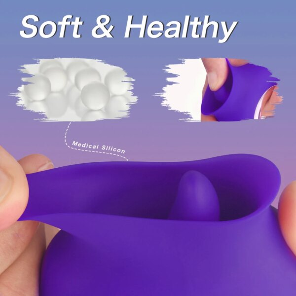 Oral Sucking Vibrator 9 Speeds Licking Vibrating Rose Sex Toys for Women Tongue Nipple Clitoral Stimulator Female Masturbation