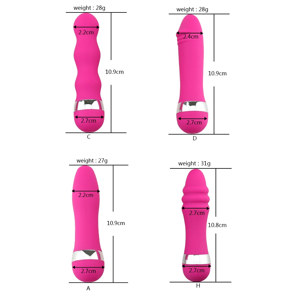 10 Speed Mini Clitoris Butt Plug Anal Erotic Products Sex Toys for Woman G Spot Vagina Vibrator AV Super Powerful Magic Wand