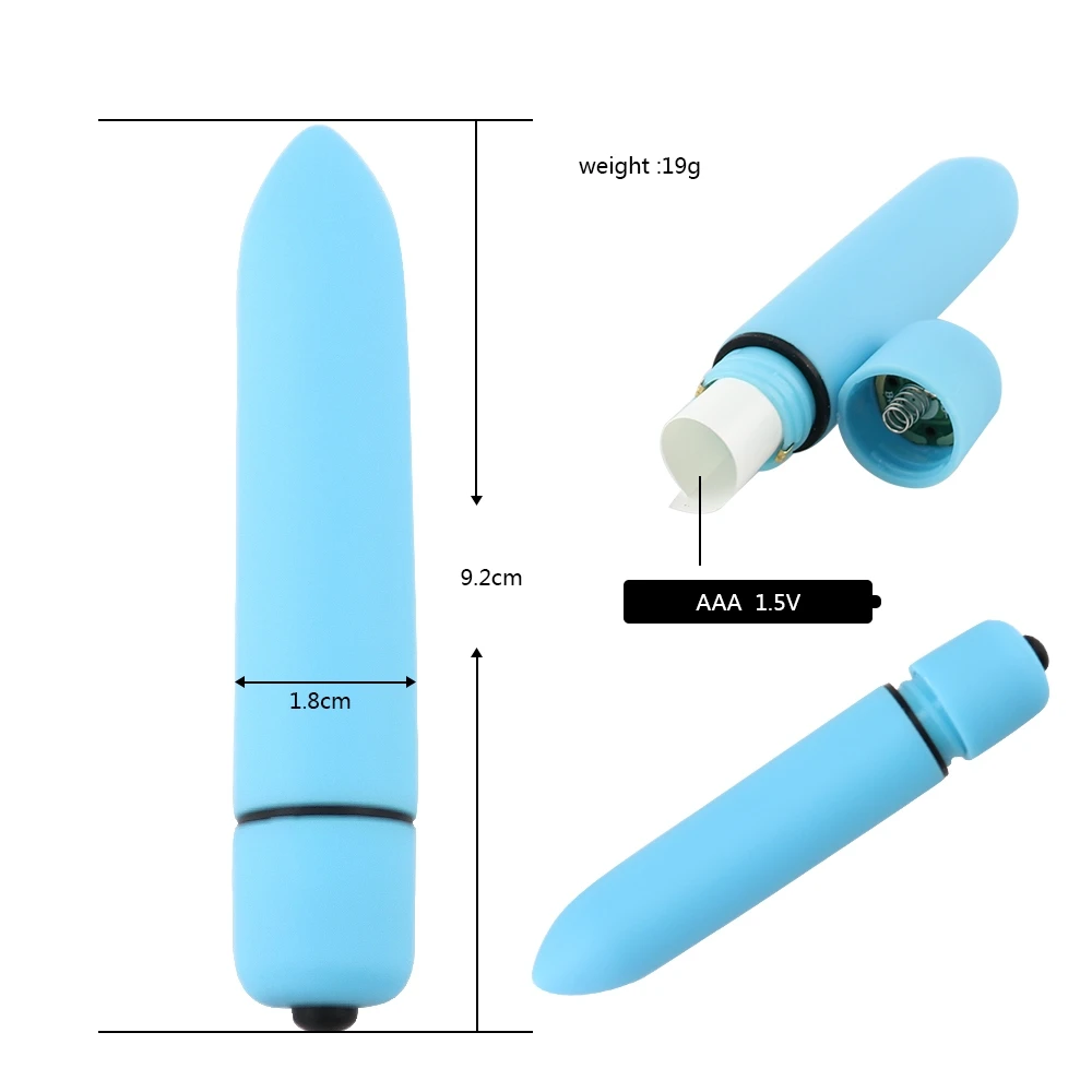 10 Speed Mini Clitoris Butt Plug Anal Erotic Products Sex Toys for Woman G Spot Vagina Vibrator AV Super Powerful Magic Wand