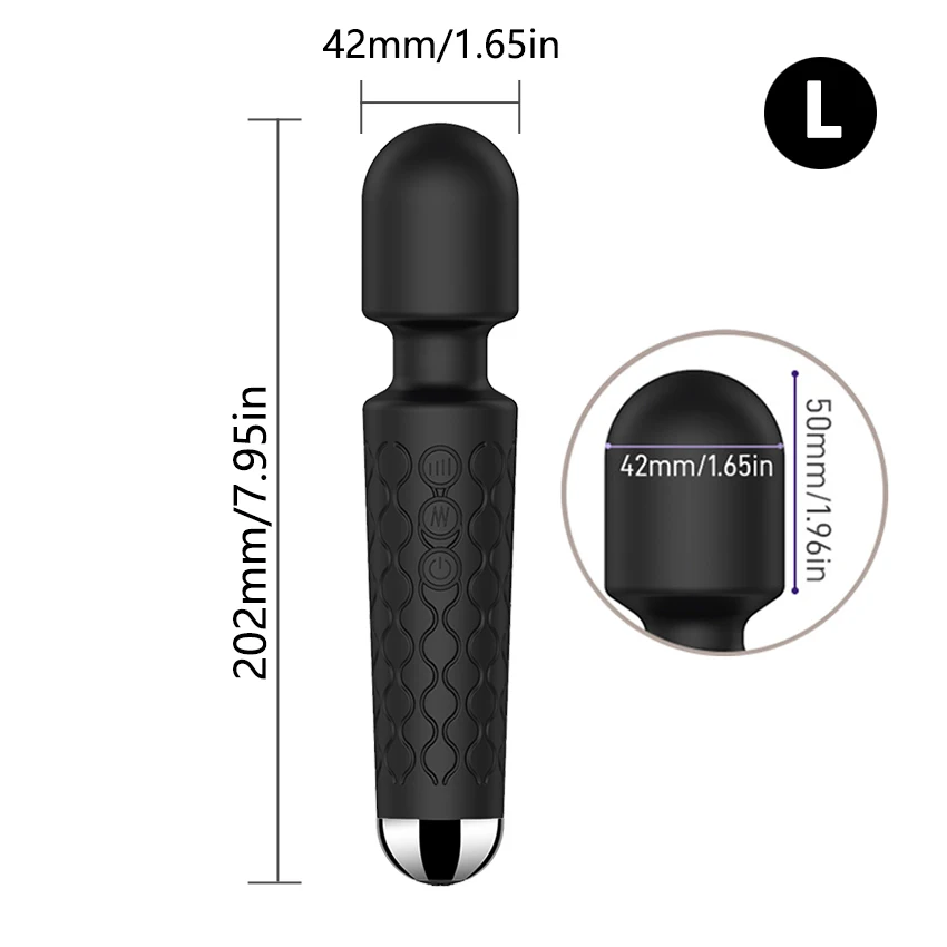 20 Modes Powerful Vibration Mini Vibrator Sex Toys AV Magic Stick Massager Clitoris G-Spot Vibrators For Women Erotic Adults 18+