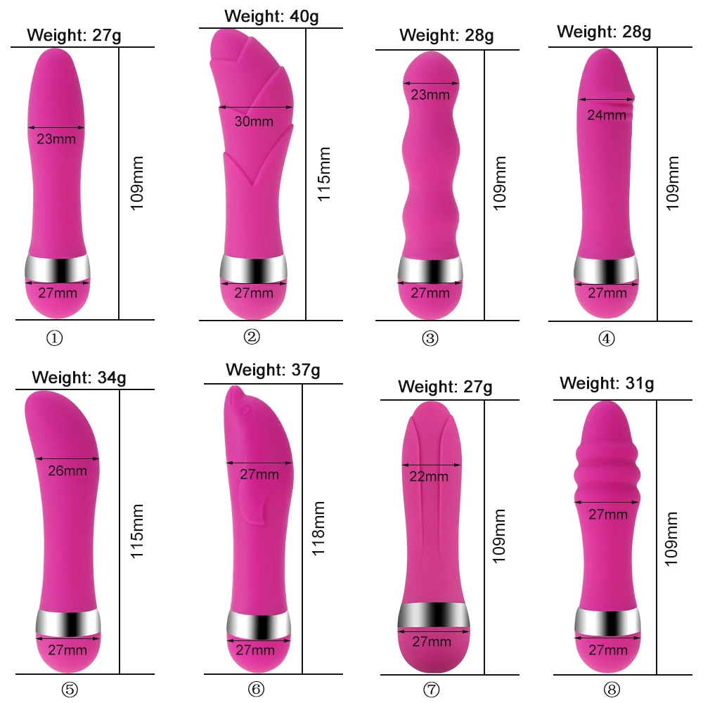 Realistic Dildo Mini Vibrator Magic Massager Wand Vaginal Clitoris Stimulator G Spot Silicone Adult Sex Toys for Woman Couples