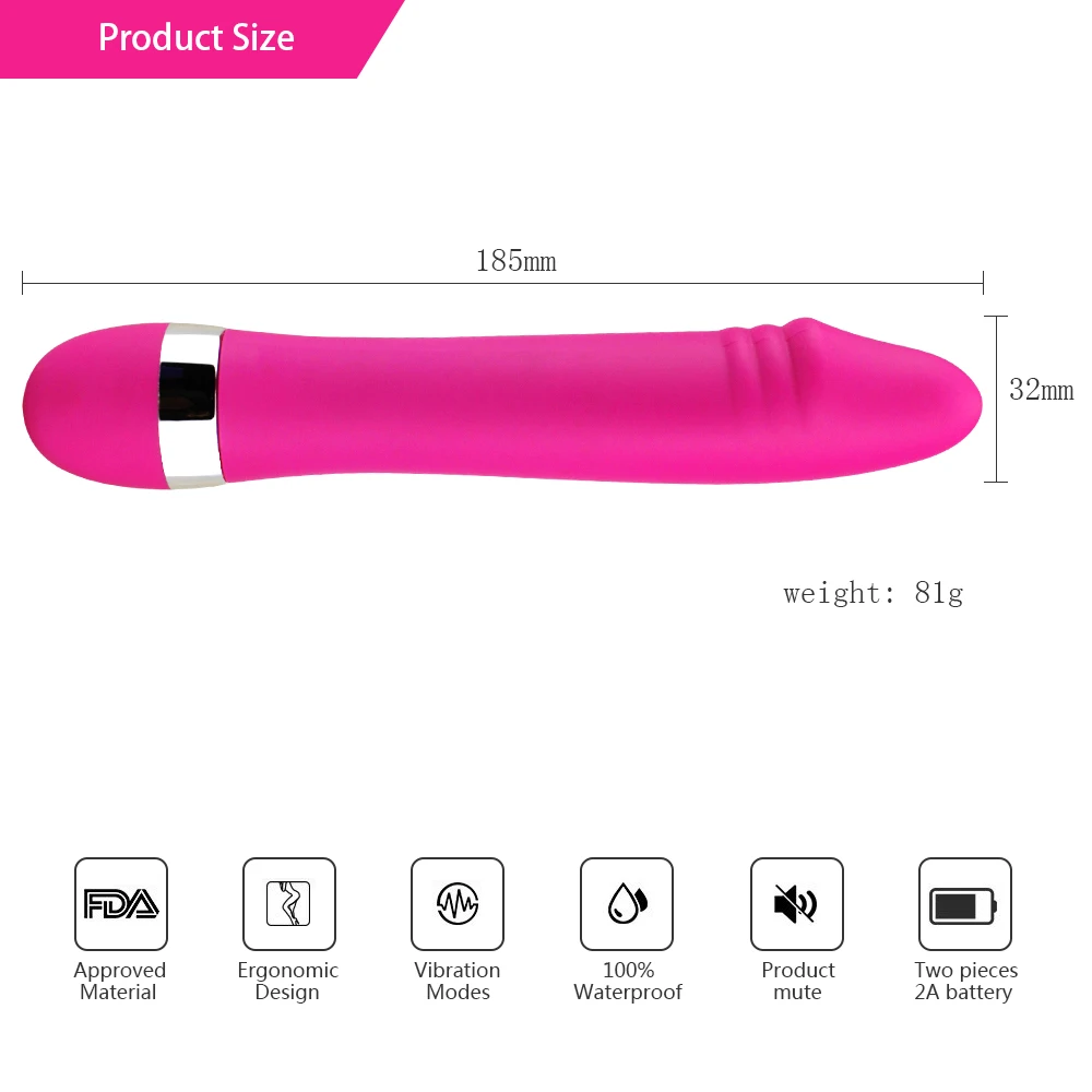 Realistic Dildo Mini Vibrator Magic Massager Wand Vaginal Clitoris Stimulator G Spot Silicone Adult Sex Toys for Woman Couples