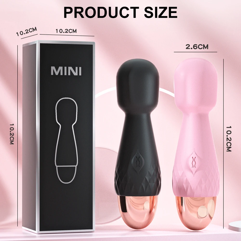10 Modes Strong Vibration Mini Vibrator Magic Stick USB Charging Massager Clitoris G-Spot Vibrators Sex Toy For Women Adults 18 10 Modes Strong Vibration Mini Vibrator Magic Stick USB Charging Massager Clitoris G-Spot Vibrators Sex Toy For Women Adults 18