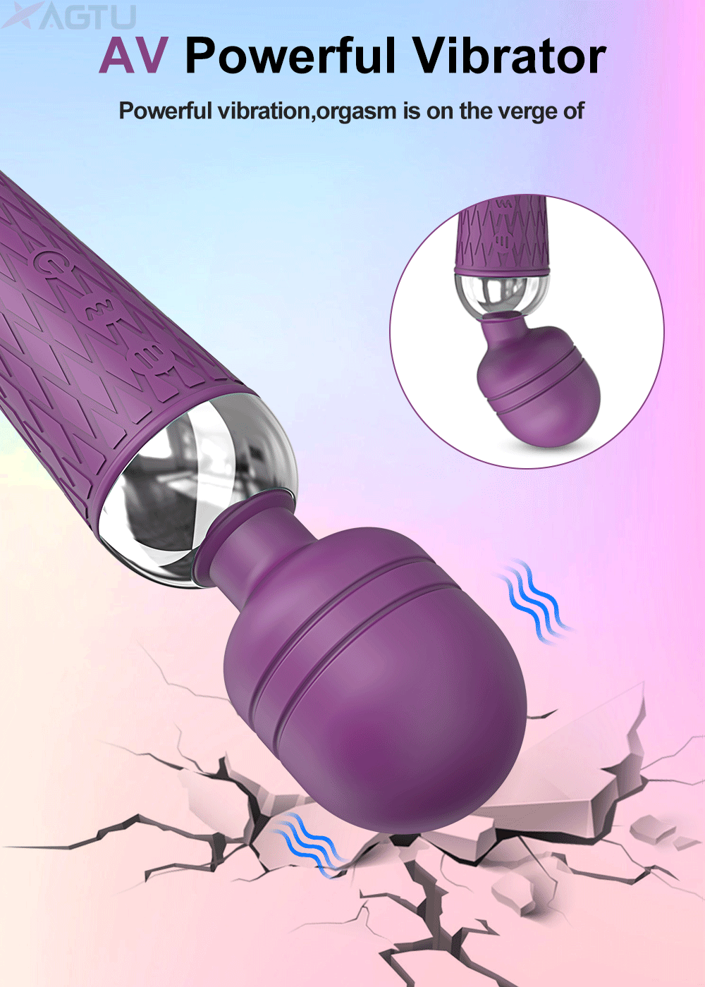 20 Speeds Powerful AV Vibrator Magic-Wand Clitoris Stimulator Sex Toys for Women G spot Massager Adult Female Erotic Product