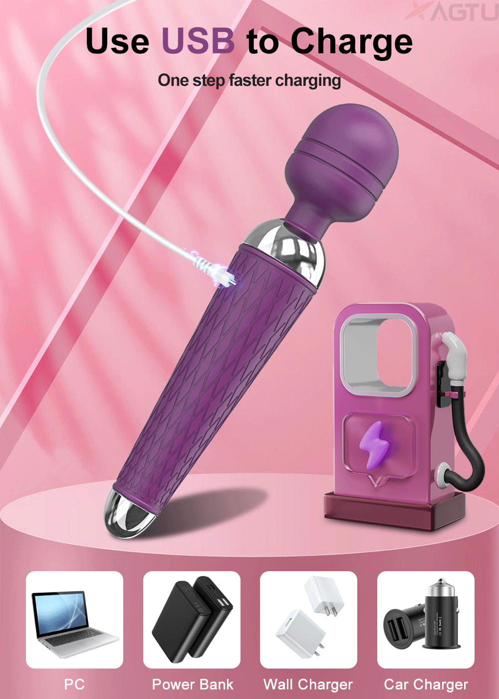 20 Speeds Powerful AV Vibrator Magic-Wand Clitoris Stimulator Sex Toys for Women G spot Massager Adult Female Erotic Product
