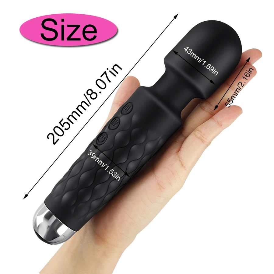 Powerful Magic Wand Vibrators for women Clitoris Stimulator AV Stick G Spot Massager Female Masturbator Sex Toys for Woman Powerful Magic Wand Vibrators for women Clitoris Stimulator AV Stick G Spot Massager Female Masturbator Sex Toys for Woman