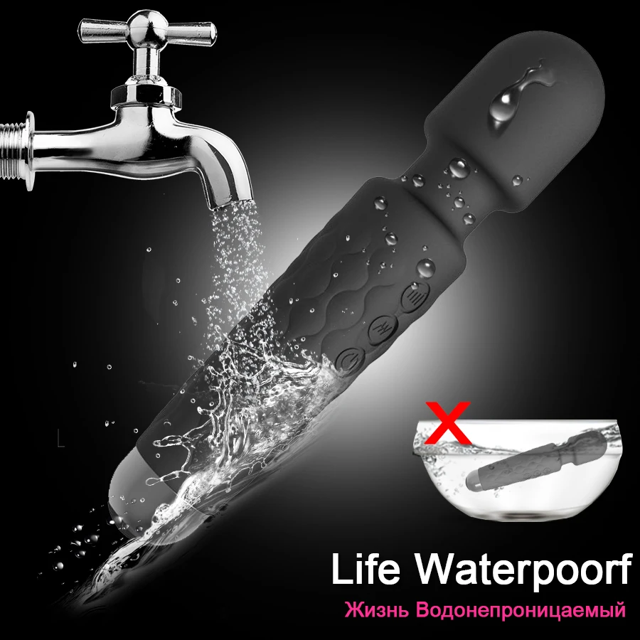 Powerful Magic Wand Vibrators for women Clitoris Stimulator AV Stick G Spot Massager Female Masturbator Sex Toys for Woman Powerful Magic Wand Vibrators for women Clitoris Stimulator AV Stick G Spot Massager Female Masturbator Sex Toys for Woman