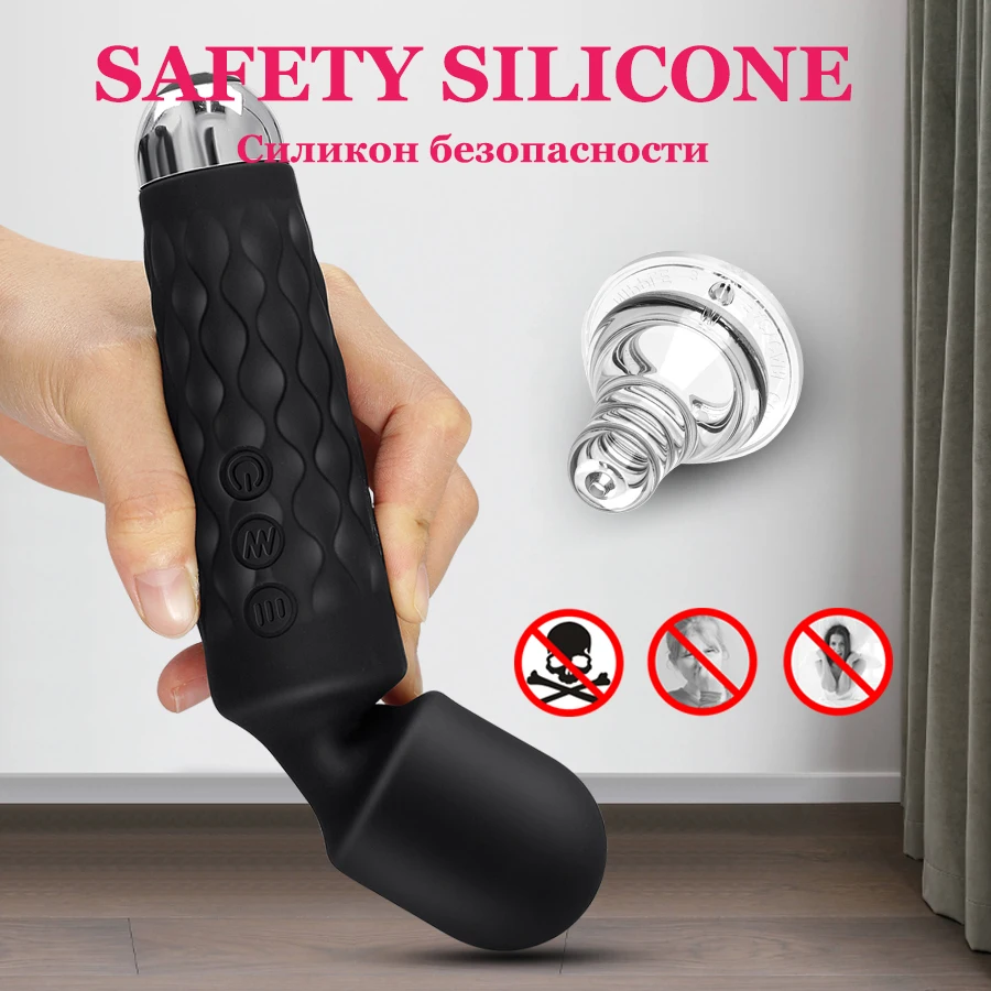 Powerful Magic Wand Vibrators for women Clitoris Stimulator AV Stick G Spot Massager Female Masturbator Sex Toys for Woman Powerful Magic Wand Vibrators for women Clitoris Stimulator AV Stick G Spot Massager Female Masturbator Sex Toys for Woman