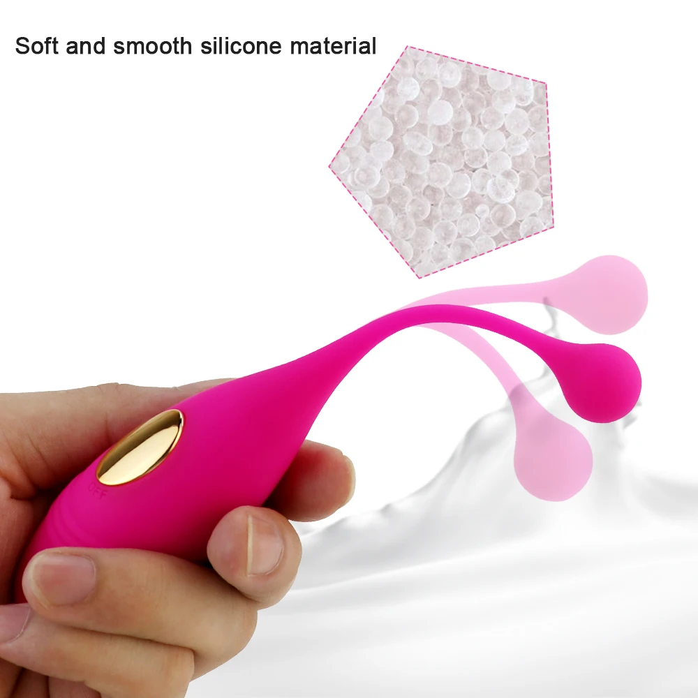 Remote Control Vibrator 10 Modes Wireless Vibrat USB Charging Panties Vibrating Balls G Spot Stimulator Adult Sex Toy Clitoris