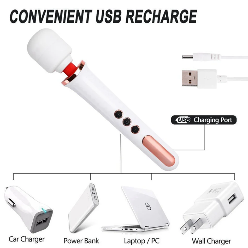 New 10 Speeds Magic Wand Massager Big Magic Wand Massage Stick AV Vibrators Sexy Clit Vibrator Sex Toys for Women European plug New 10 Speeds Magic Wand Massager Big Magic Wand Massage Stick AV Vibrators Sexy Clit Vibrator Sex Toys for Women European plug