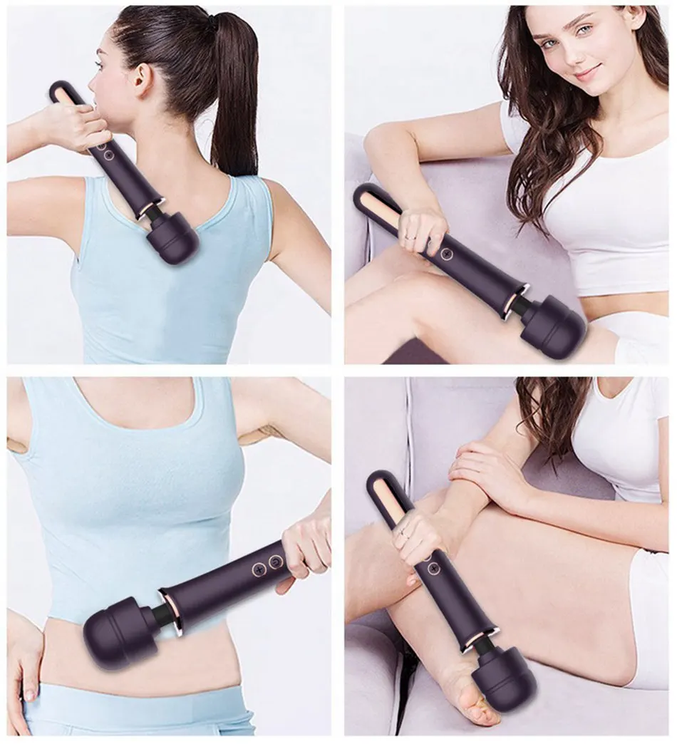 New 10 Speeds Magic Wand Massager Big Magic Wand Massage Stick AV Vibrators Sexy Clit Vibrator Sex Toys for Women European plug New 10 Speeds Magic Wand Massager Big Magic Wand Massage Stick AV Vibrators Sexy Clit Vibrator Sex Toys for Women European plug