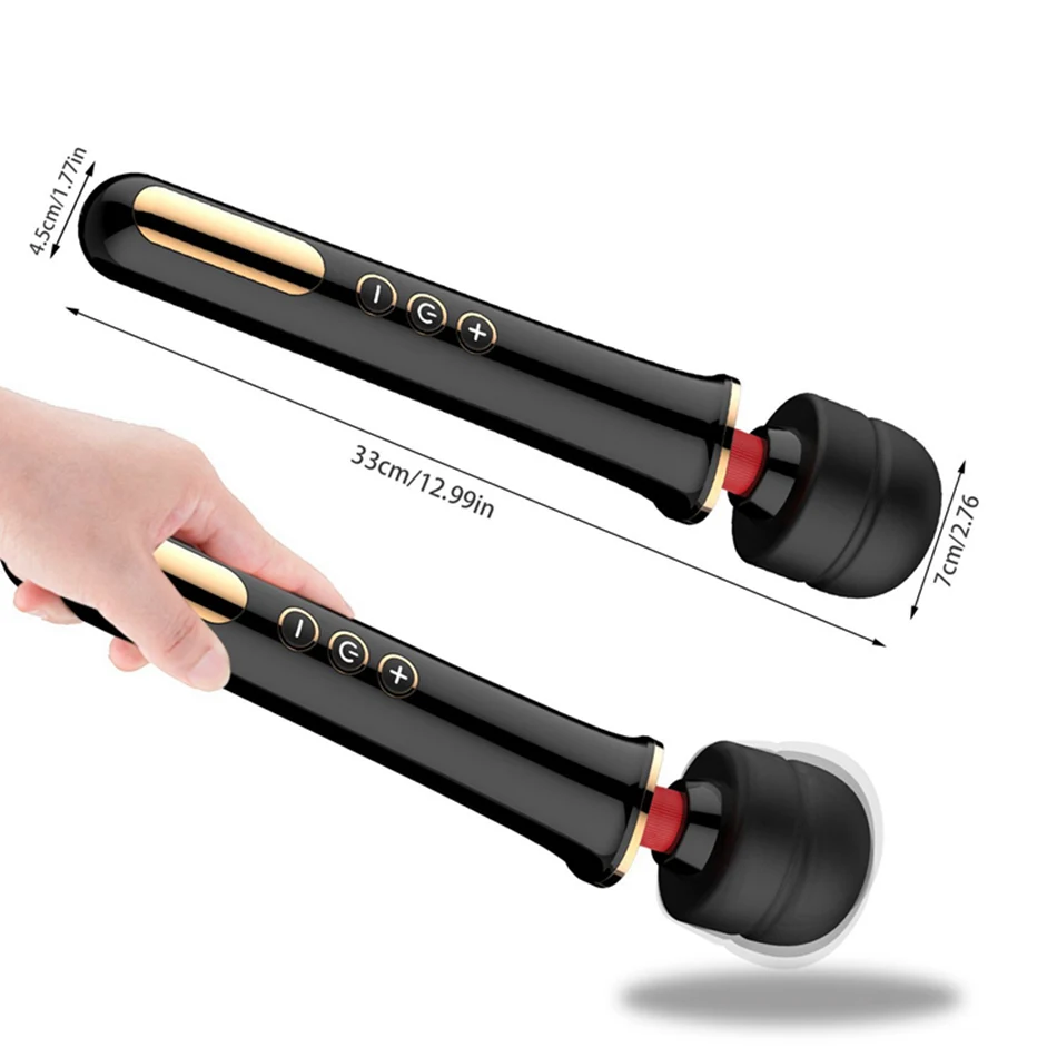New 10 Speeds Magic Wand Massager Big Magic Wand Massage Stick AV Vibrators Sexy Clit Vibrator Sex Toys for Women European plug New 10 Speeds Magic Wand Massager Big Magic Wand Massage Stick AV Vibrators Sexy Clit Vibrator Sex Toys for Women European plug