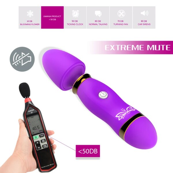 Dildo G-Spot Vibrators Super Powerful Magic Wand Vagina Stimulation Clitoris Massager Sex Toys For Women Masturbation Anal Plug