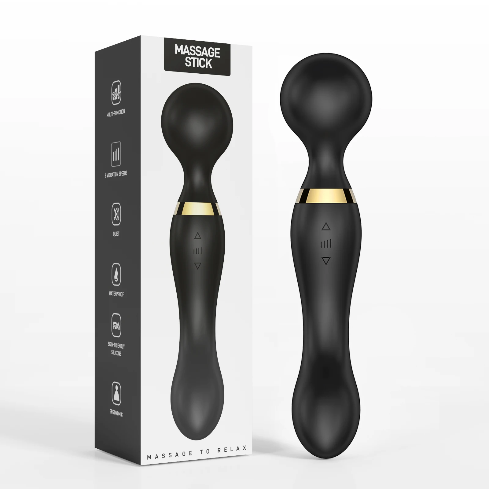 Powerful Dildo Vibrator for Women Double Heads AV Magic Wand Massager Clitoris Stimulator G Spot Female Sex Toy Adults Goods Powerful Dildo Vibrator for Women Double Heads AV Magic Wand Massager Clitoris Stimulator G Spot Female Sex Toy Adults Goods
