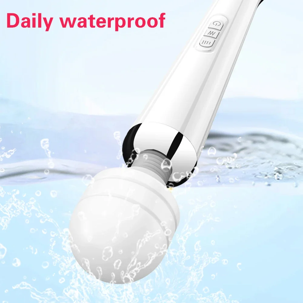 Powerful Magic Wand Vibrator for Women Erotic Big AV Stick Female G Spot Massager Clitoris Stimulator Adult Sex Toys for Female