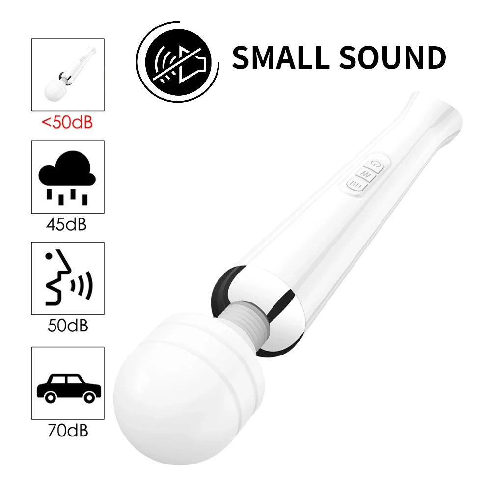 Powerful Magic Wand Vibrator for Women Erotic Big AV Stick Female G Spot Massager Clitoris Stimulator Adult Sex Toys for Female