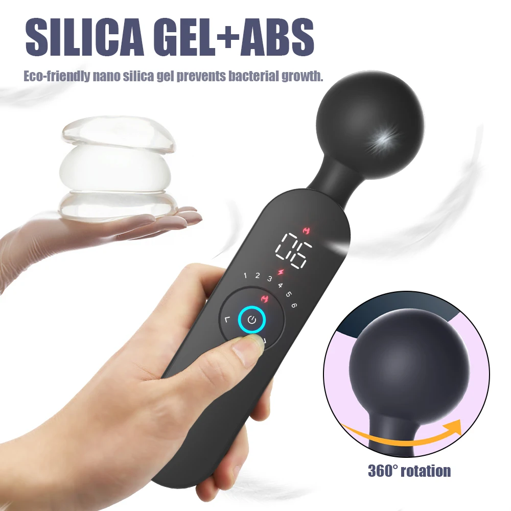 Wireless Dildo AV Vibrators Magic Wand for Women Clitoris Stimulator 72 Frequency Strong Motor Massager Goods Sex Toys for Adult Wireless Dildo AV Vibrators Magic Wand for Women Clitoris Stimulator 72 Frequency Strong Motor Massager Goods Sex Toys for Adult