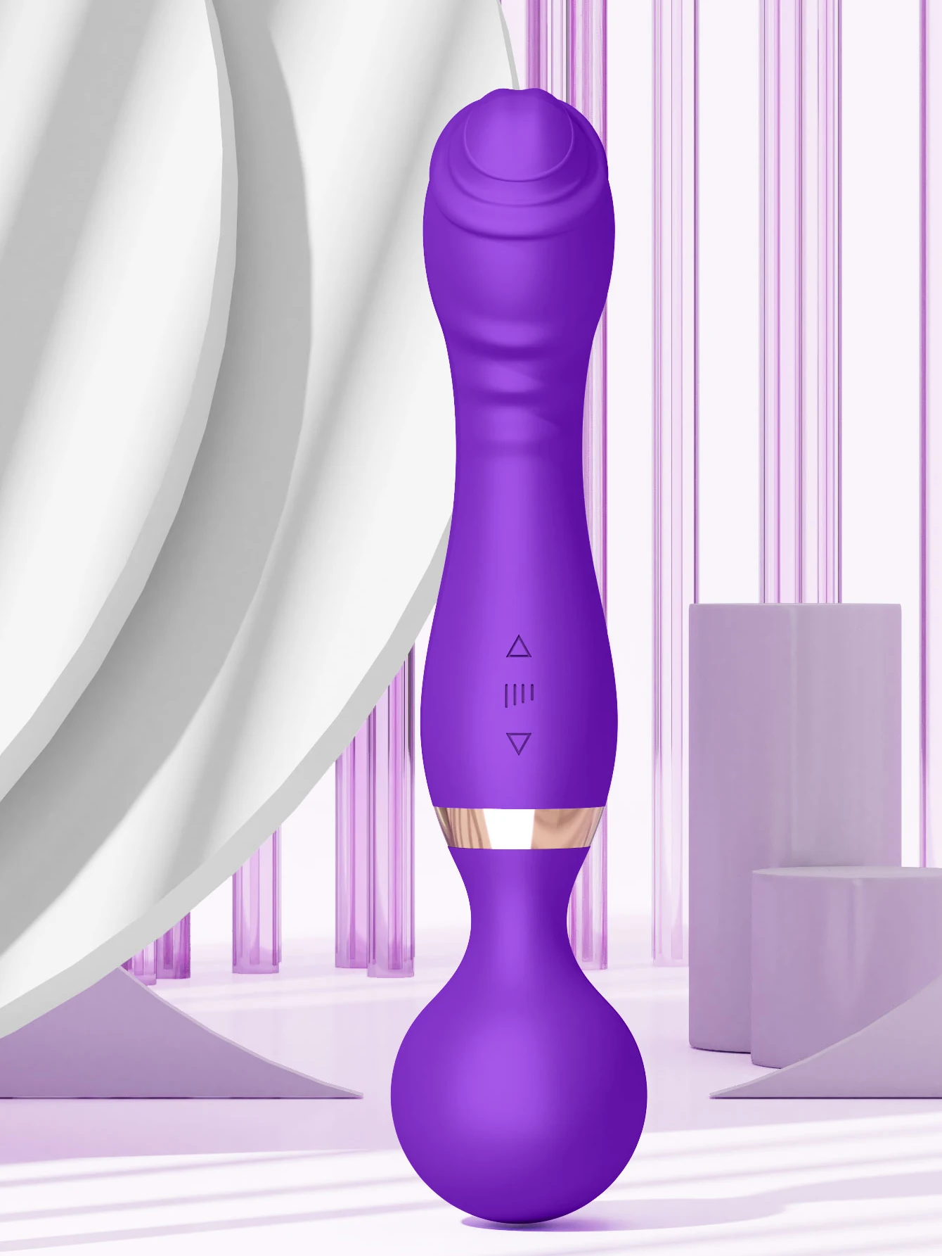 Magic Wand 20 Speeds Powerful Dildos Vibrator Dual Motor Large G-Spot AV Massager Clitoris Stimulator for Female Adults Sex Toys