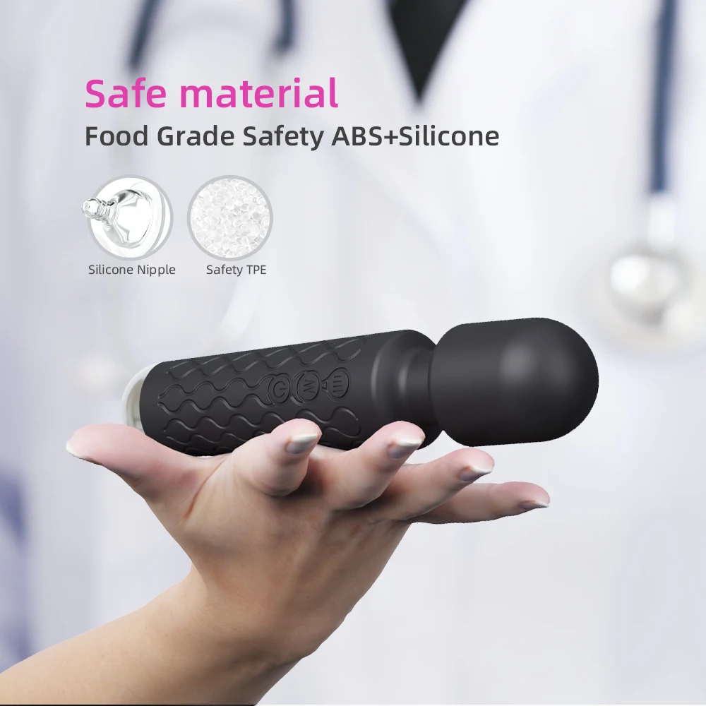 Mini 10 Speed AV Vibrators Magic Wand Vibrators Clitoral Stimulators Vaginal G-spot Massagers Women's Masturbators Sex Toys