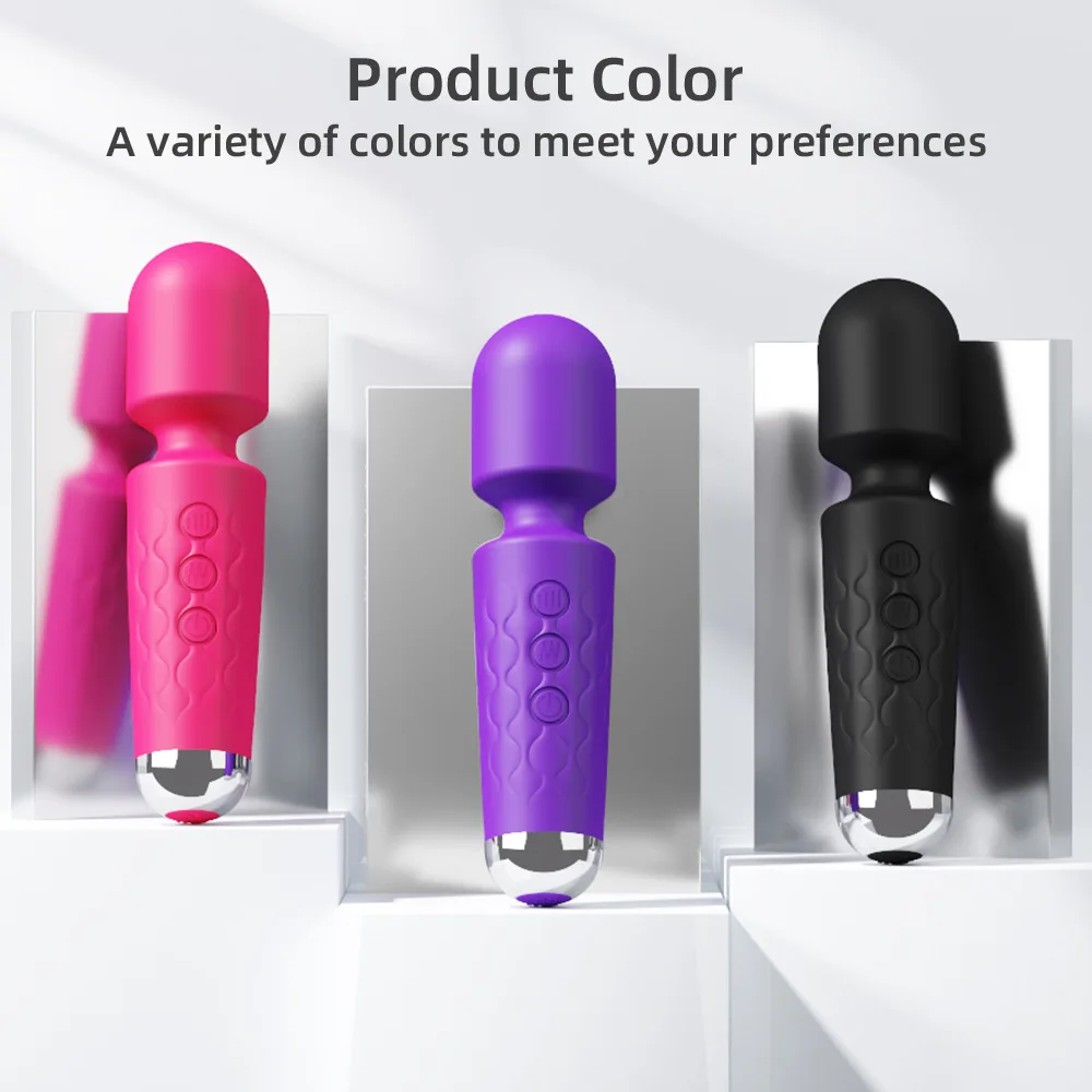 Mini 10 Speed AV Vibrators Magic Wand Vibrators Clitoral Stimulators Vaginal G-spot Massagers Women's Masturbators Sex Toys