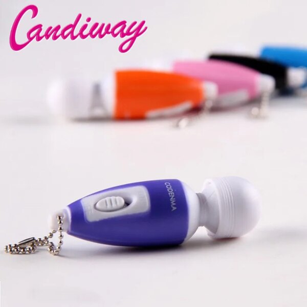 Tiny vibrator Magic Powerful Female Personal Massage Wand Massager Fairy Mini AV Vibrator clitoris stimulator Sex Toys For Women