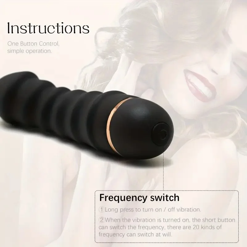 Wave Vibrator Female Masturbator Sex Massage Stick 20 Mode Adjustable Into Sex Toy Masturbation Stick Flirting Supplies Wave Vibrator Female Masturbator Sex Massage Stick 20 Mode Adjustable Into Sex Toy Masturbation Stick Flirting Supplies