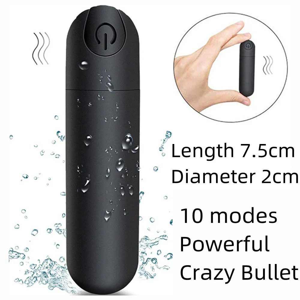 Wand Massager Jumping Egg Bullet Vibrator G-spot Nipple Clitoris Stimulator Adult Sex Toys for Women Dildo Masturbator Sex Shop