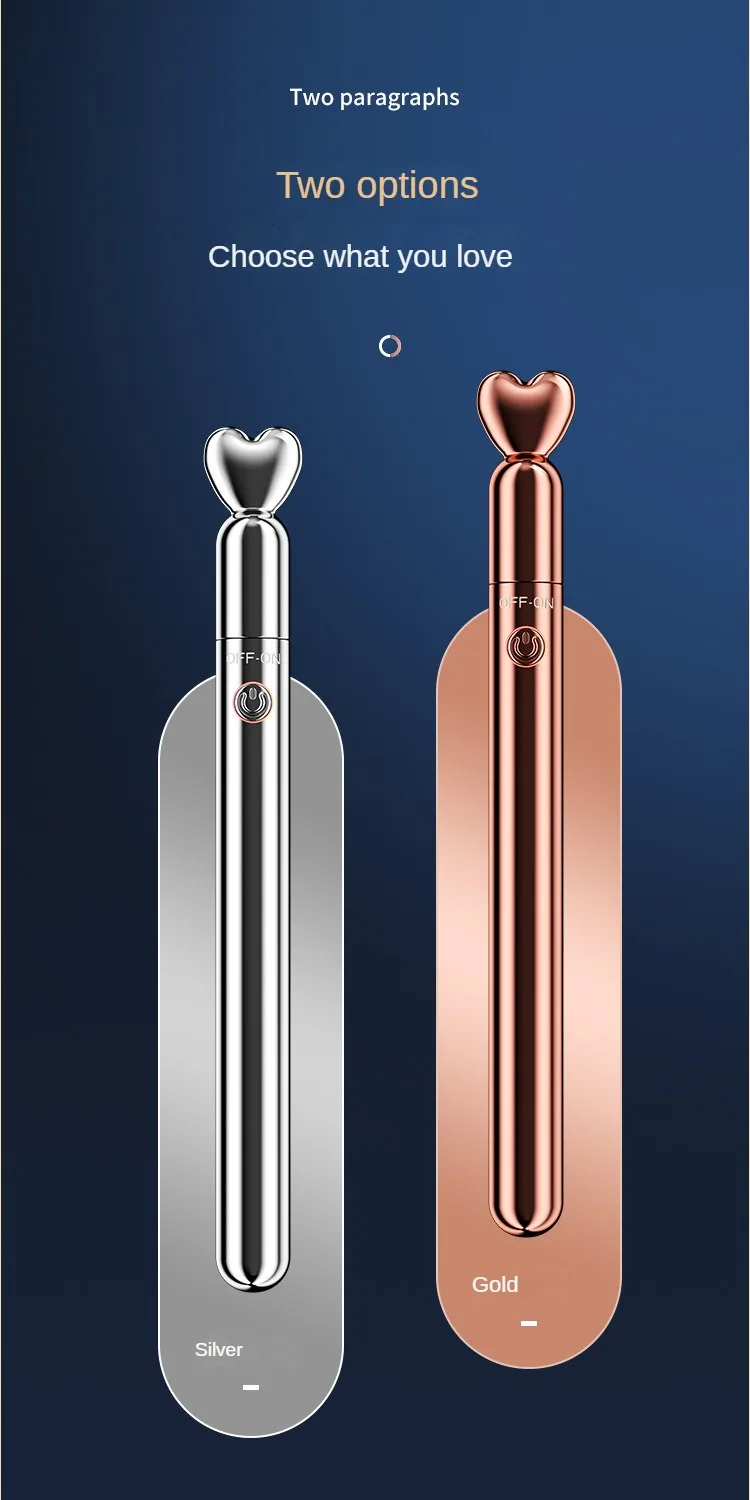 Metal Flirting Stick Vibrator For Couple Women Clitoris Stimulator Vibrating Plug Anal Sex Toy For Beginners Anus Openner